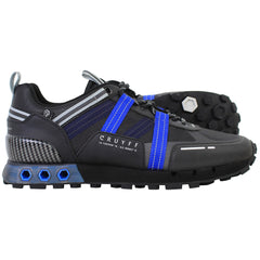 Cruyff Inter Lace Montserrat Mens Black/Blue Trainers