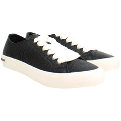 Seavees Crosby Womens Black Plimsolls