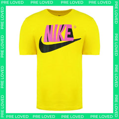 Nike Standard Fit Mens Yellow T-Shirt - No packaging