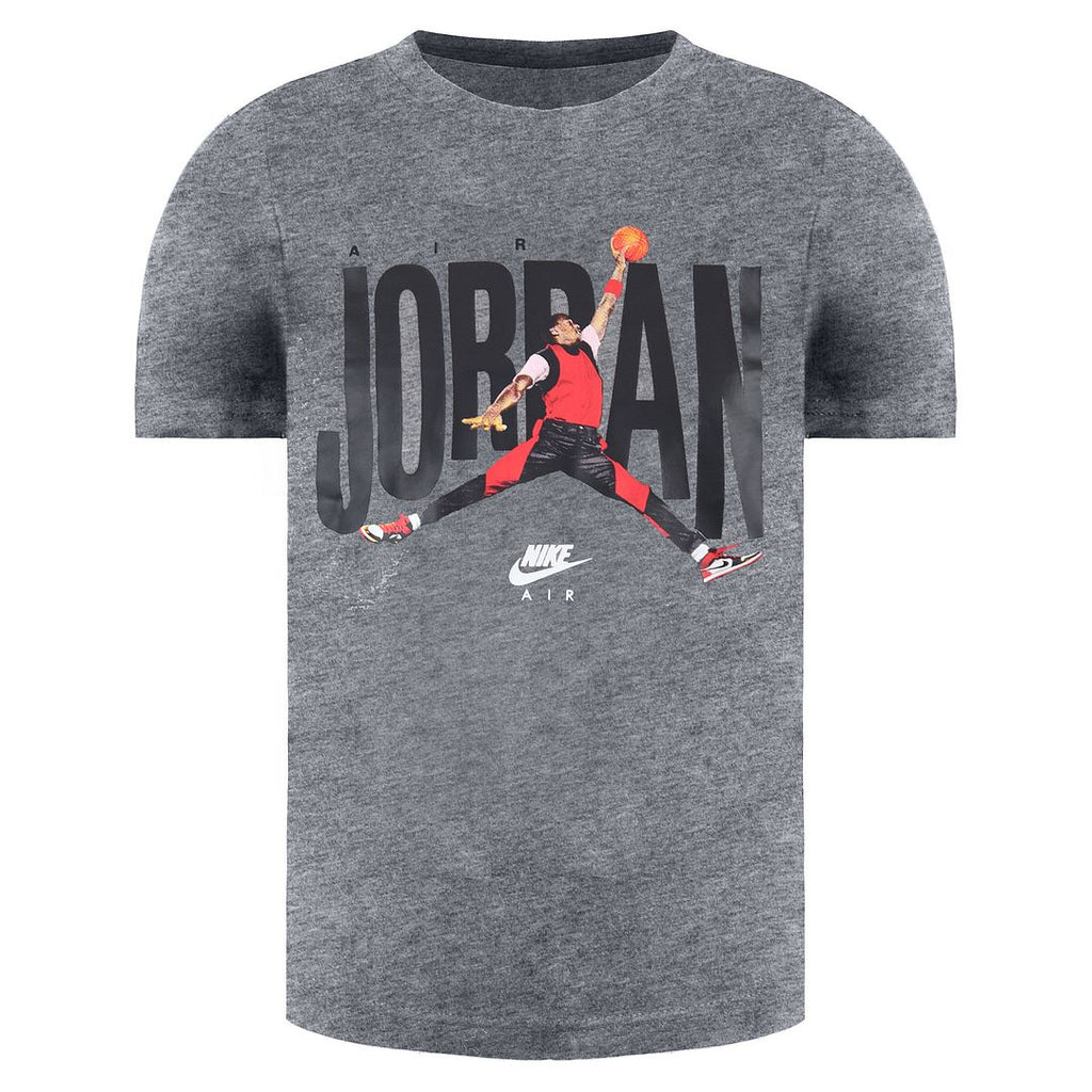 Kids Air Jordan Kids Grey T-Shirt