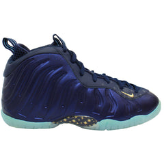 Nike Little Posite One Kids Navy Trainers