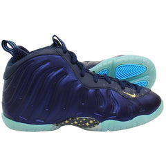 Nike Little Posite One Kids Navy Trainers