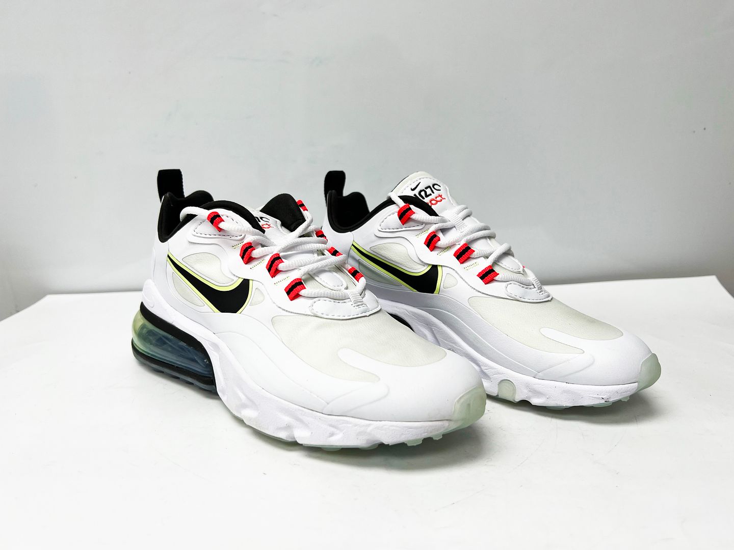 Nike Air Max 270 React Womens White Trainers NO BOX