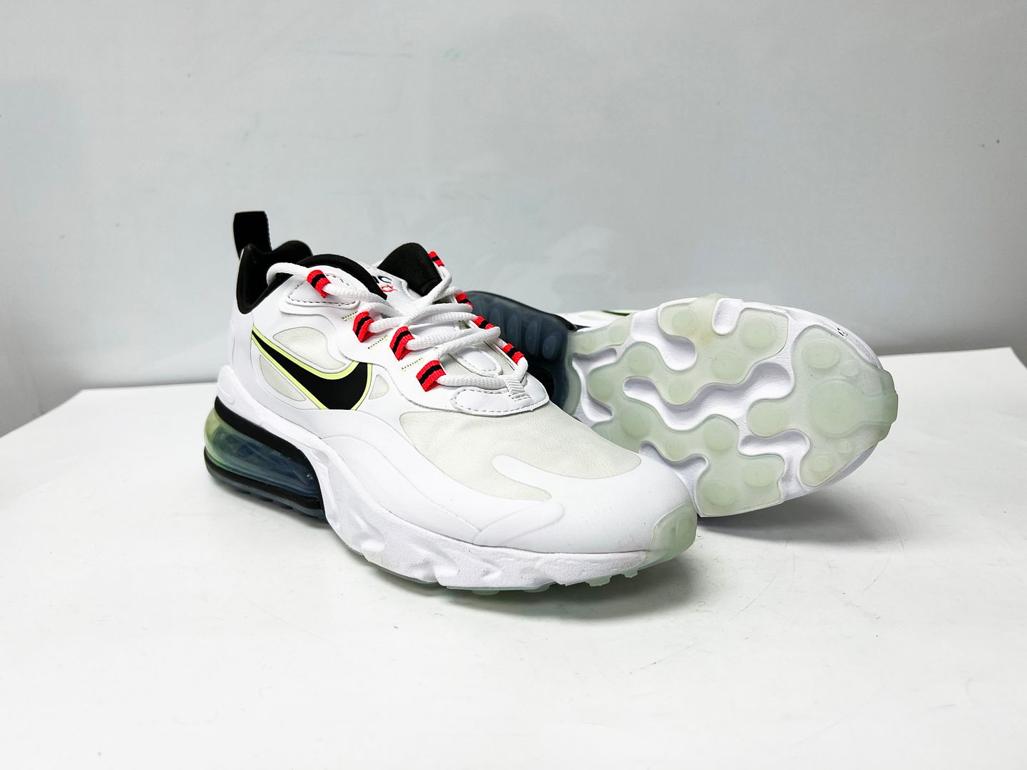 Nike Air Max 270 React Womens White Trainers NO BOX