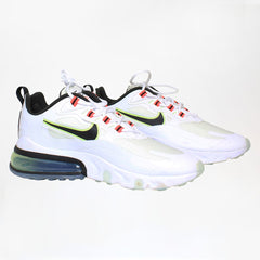 Nike Air Max 270 React Womens White Trainers DIRTY