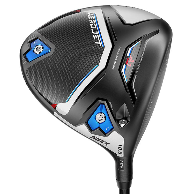 Cobra Aerojet Max Black Helium Nanocore Regular Right Handed Mens Driver