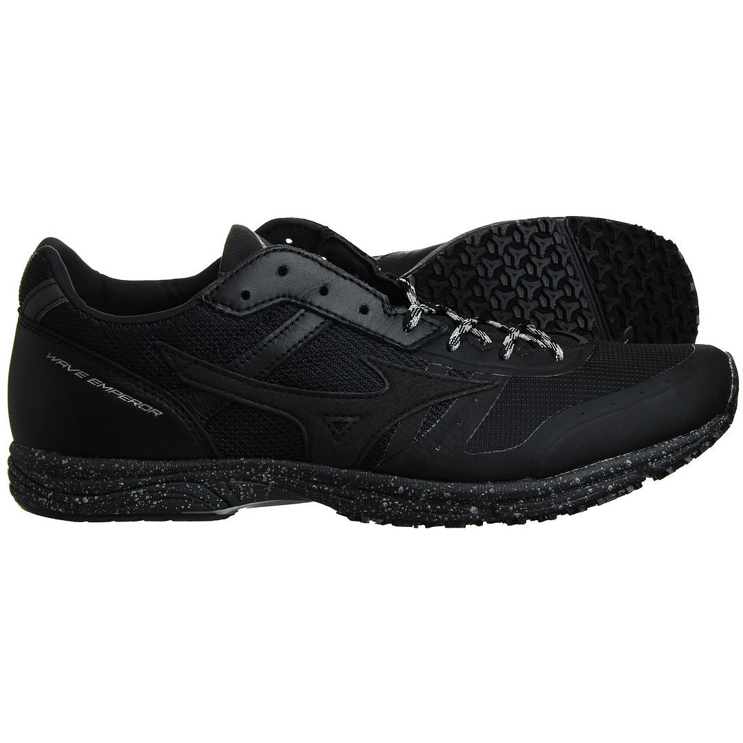 Mizuno Wave Emperor Tech Mens Black Trainers