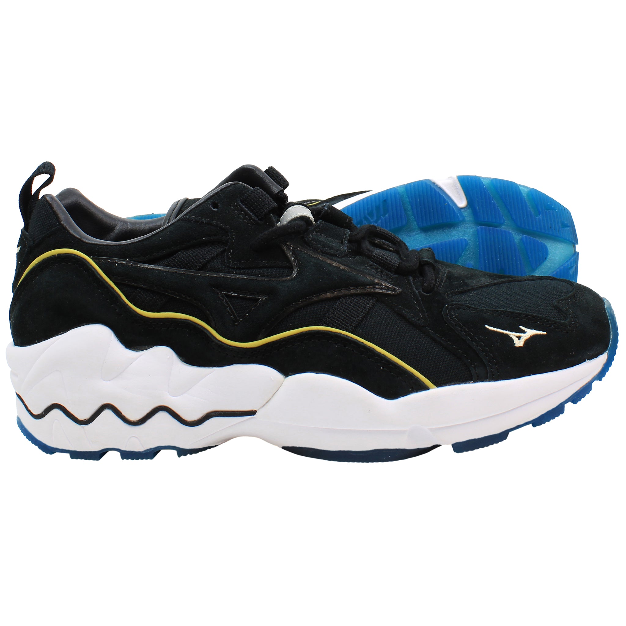 Mizuno Wave Rider 1 Mens Black Trainers