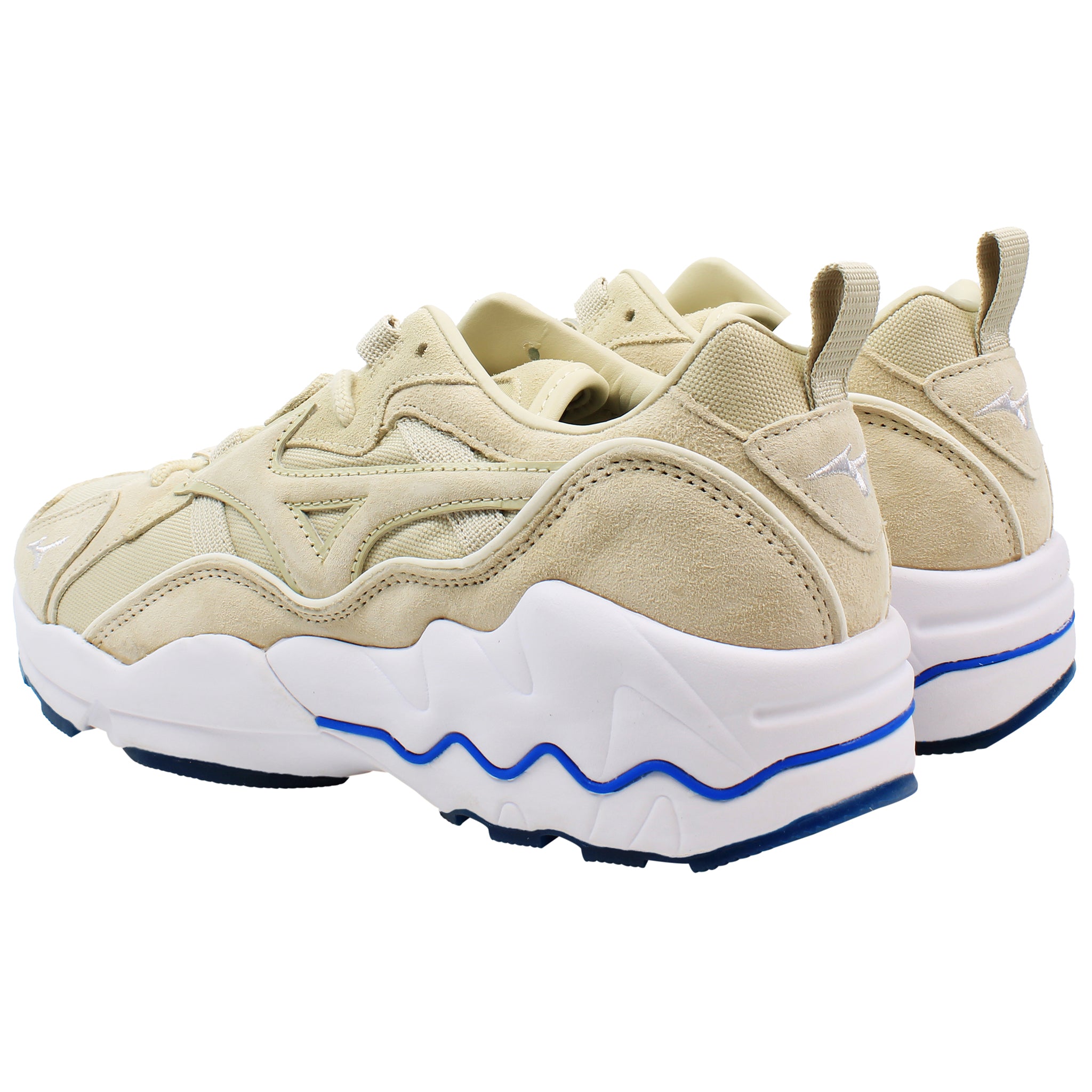 Mizuno Wave Rider 1 Mens Beige Trainers