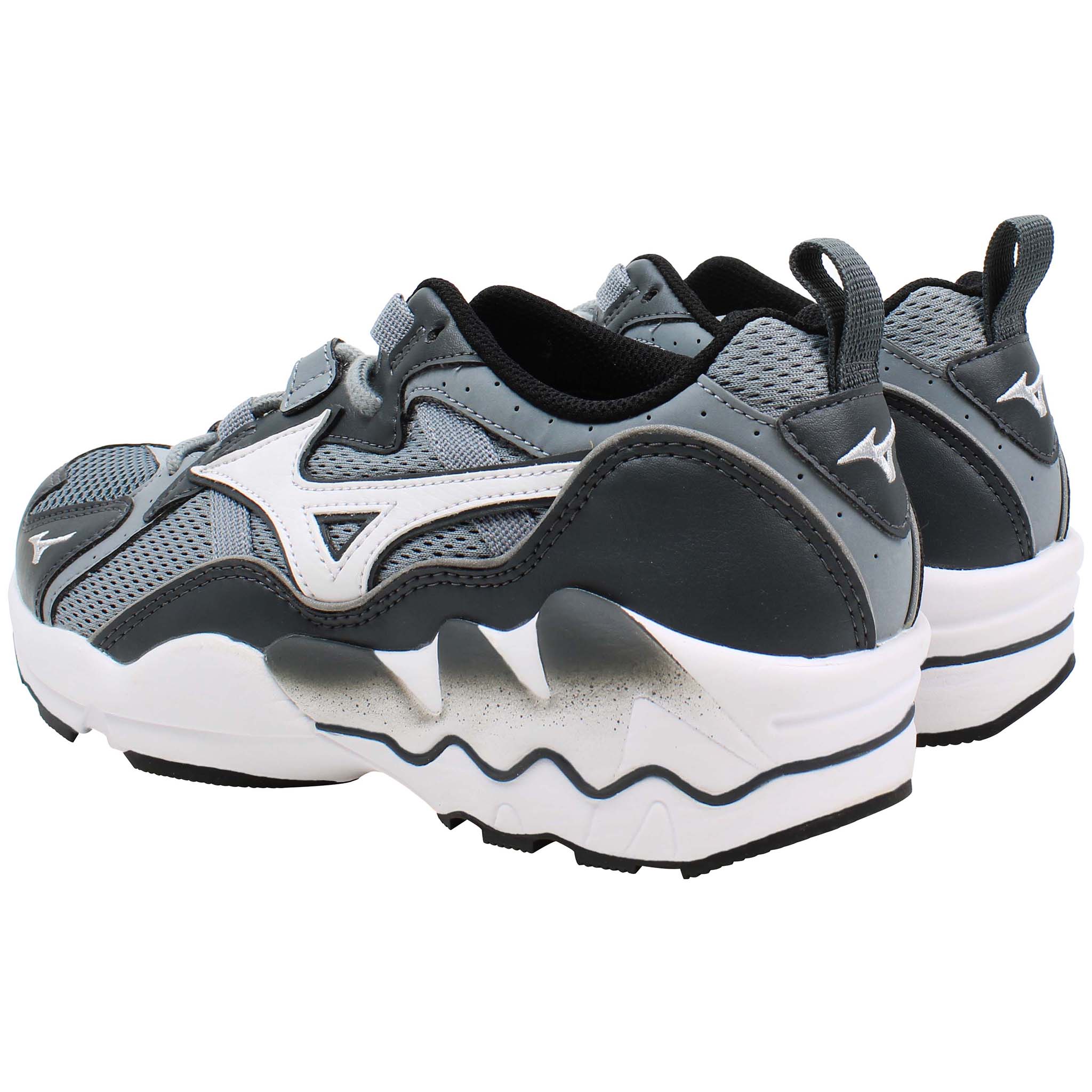 Mizuno Wave Rider 1 Mens Grey Trainers