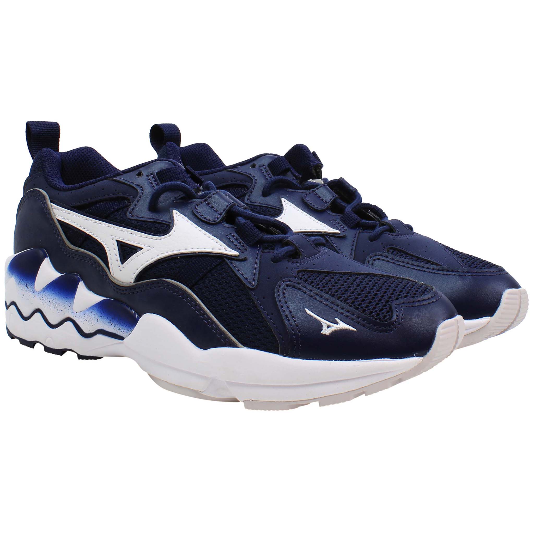 Mizuno Wave Rider 1 Mens Navy Trainers