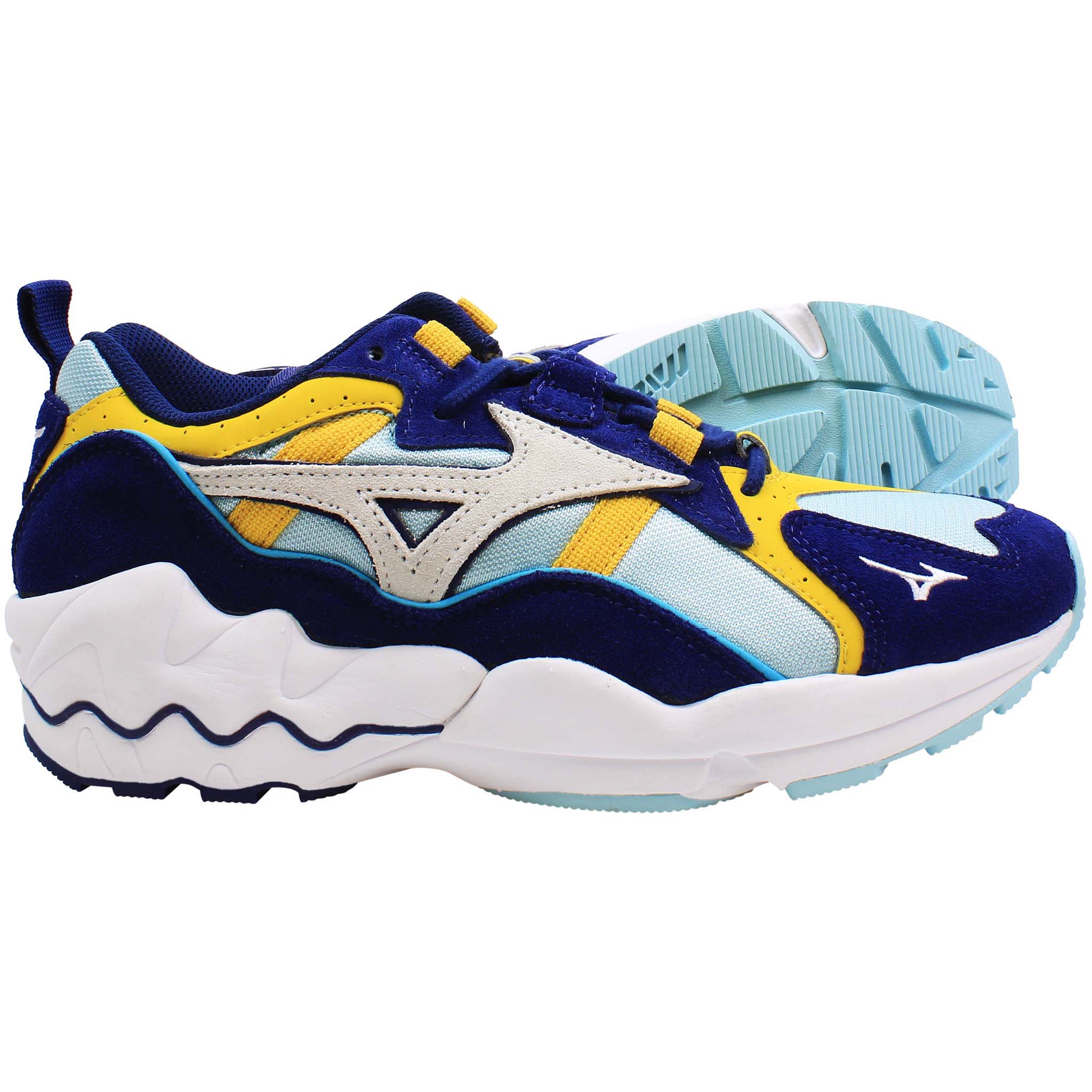 Mizuno Wave Rider 1 Mens Multicoloured Trainers