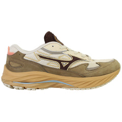 Mizuno Wave Rider Beta Premium Mens Brown Trainers