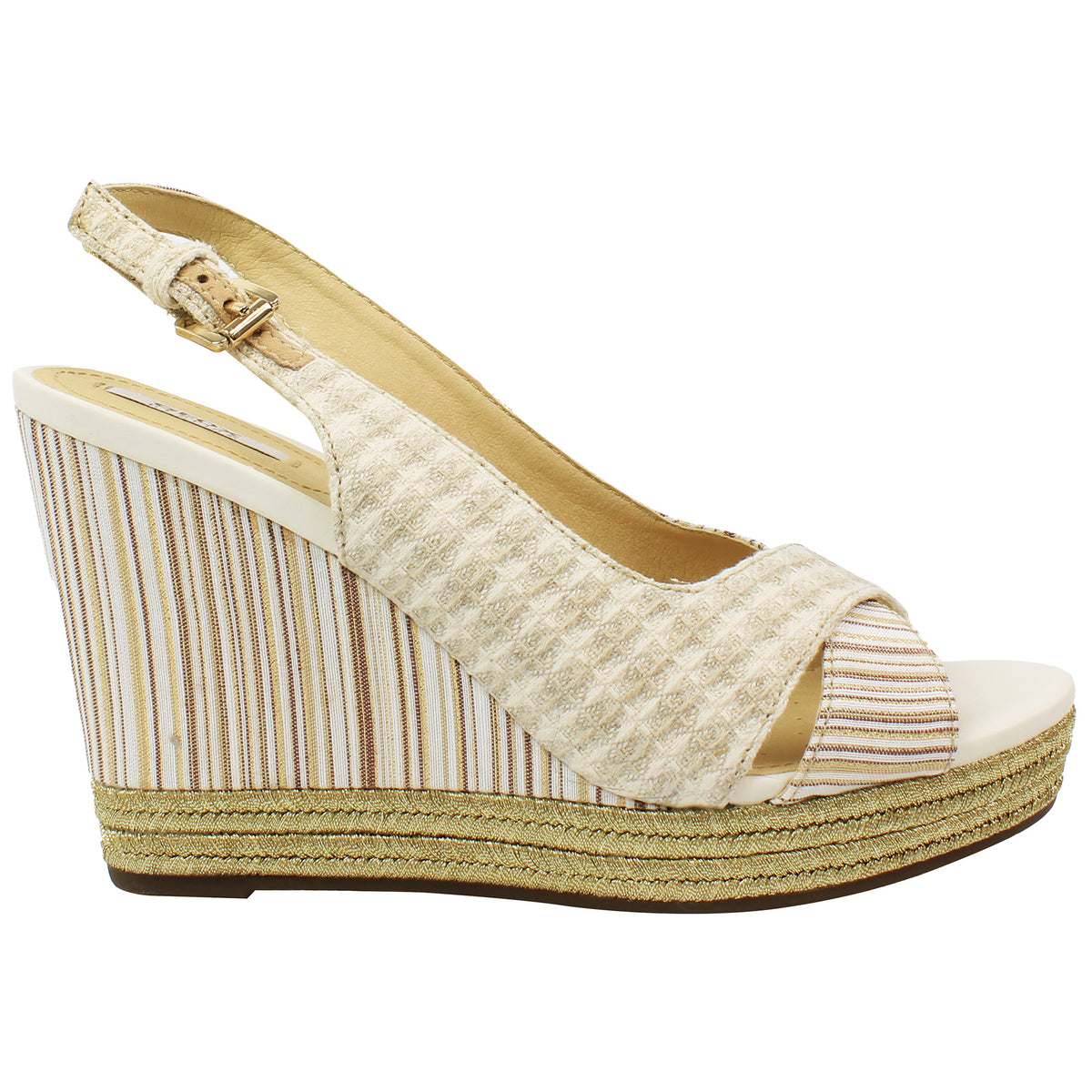 Geox Janira Womens Beige Wedges