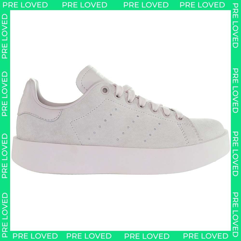 Adidas Stan Smith Bold Womens Grey Trainers NO BOX