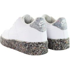 Nike Air Force 1 KSA Kids White Trainers