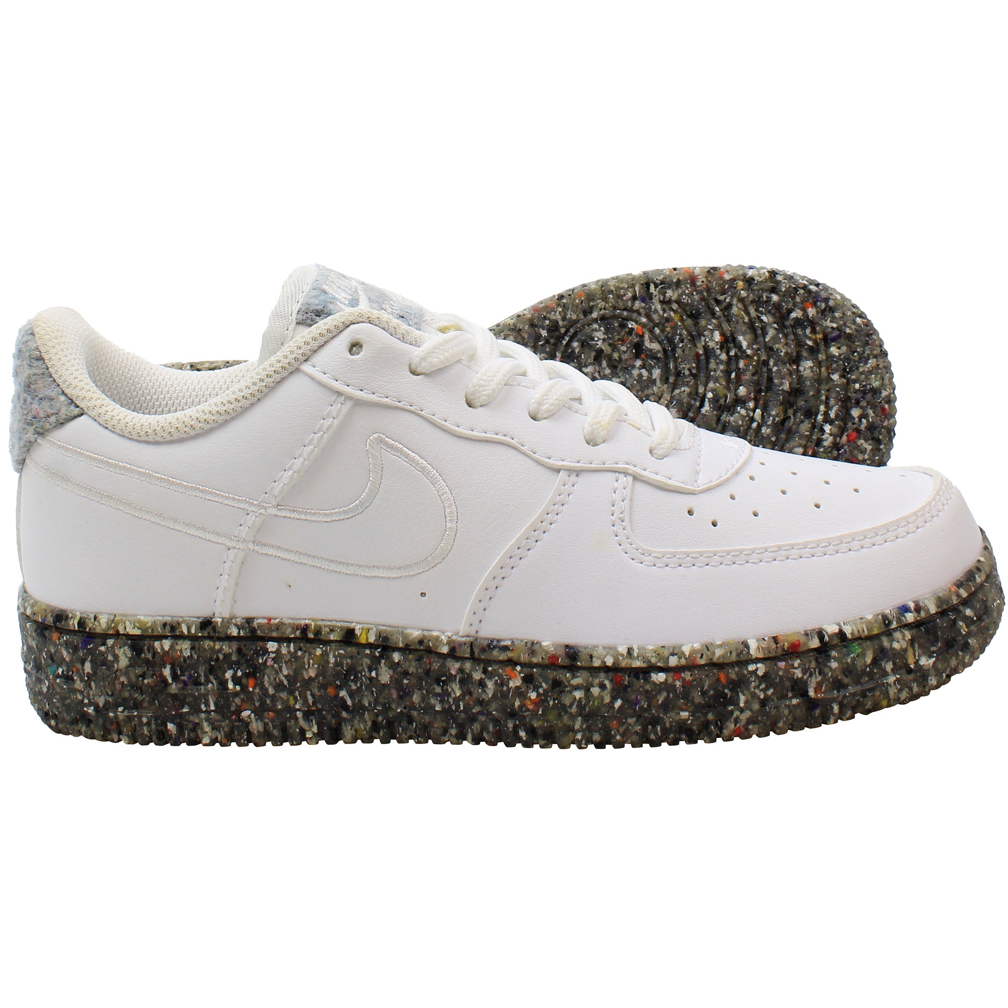 Nike Force 1 KSA Kids White Trainers