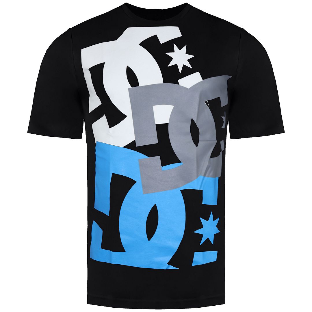 DC Logo Mens Black T-Shirt