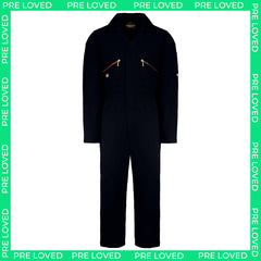 Dickies Redhawk Mens Navy Blue Coverall NO TAG