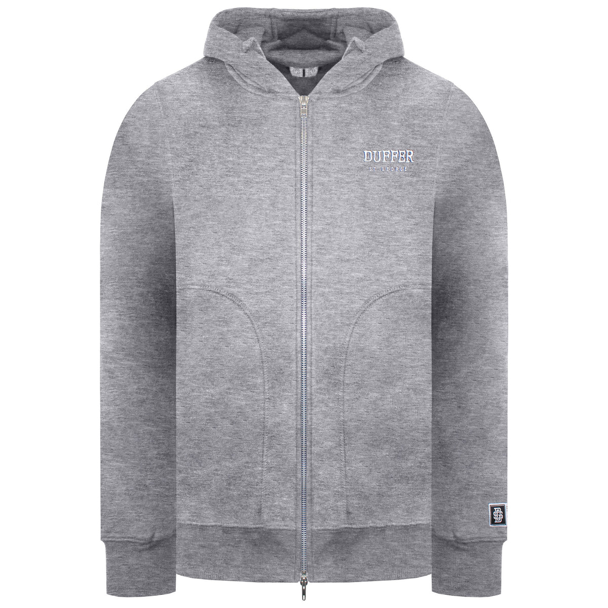 Duffer Legacy Mens Grey Track Jacket