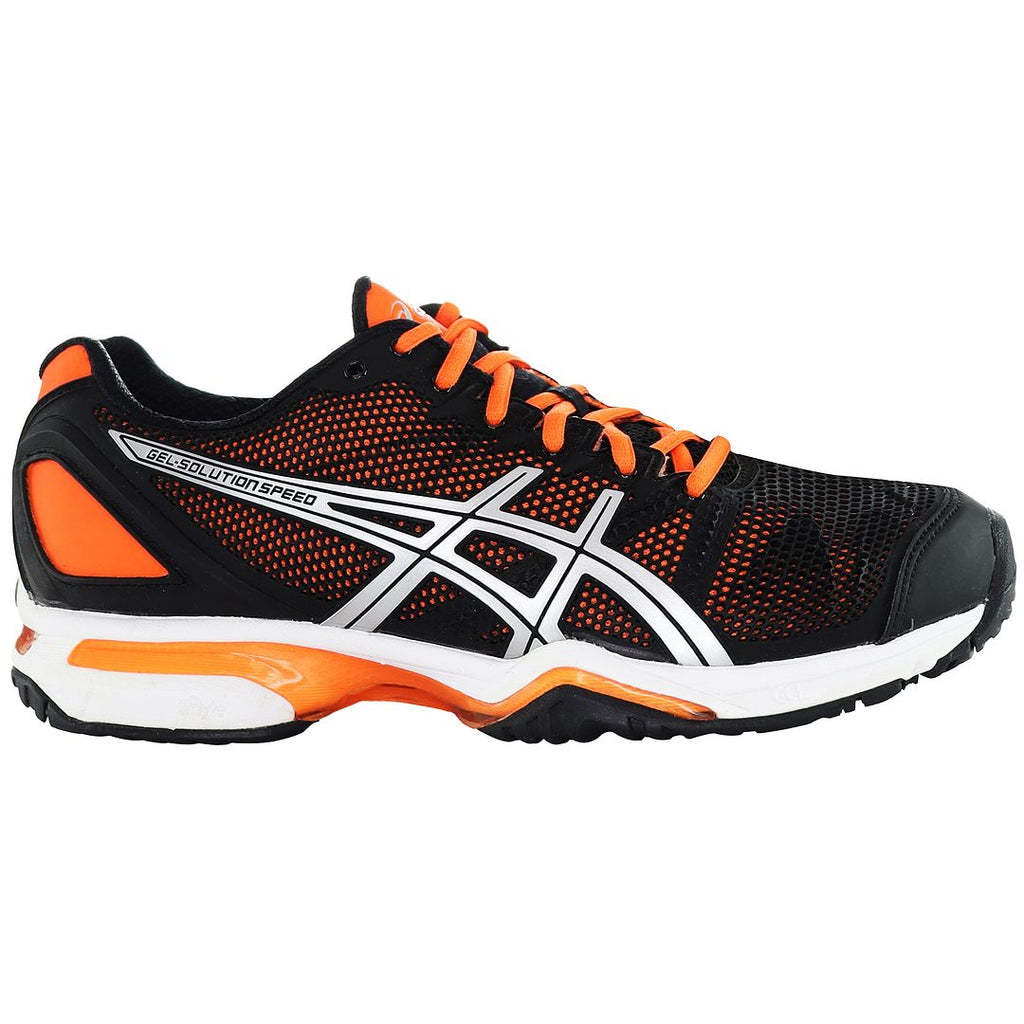 Asics Gel-Solution Mens Black Trainers