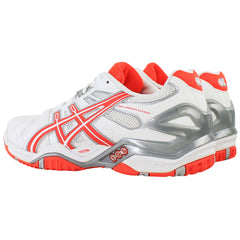 Asics Gel-Resolution 5 Womens White Tennis Shoes