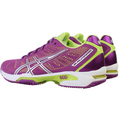 Asics Gel-Solution Speed 2 Clay Womens Purple Tennis Shoes