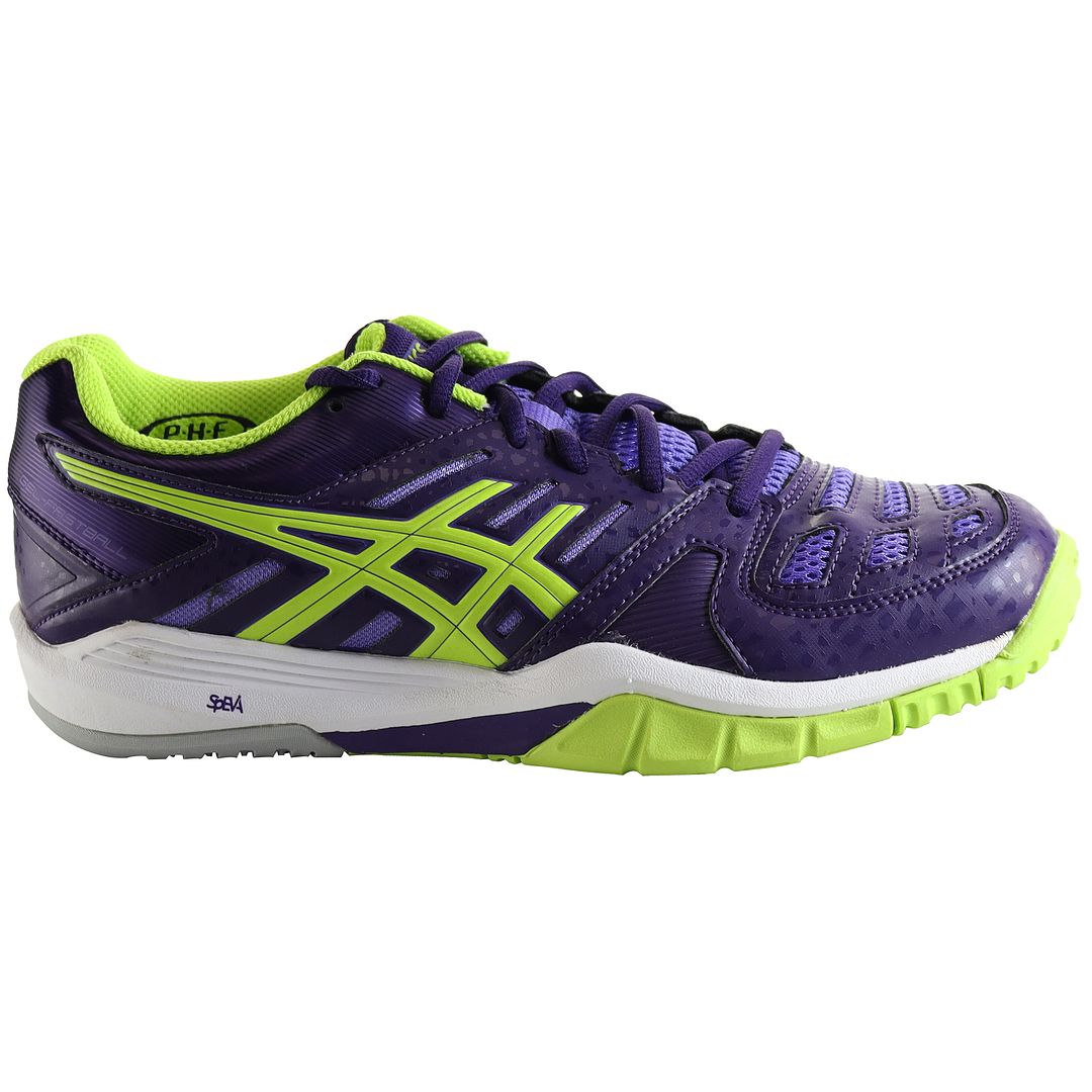 Asics Gel-Fastball Womens Purple/Green Trainers