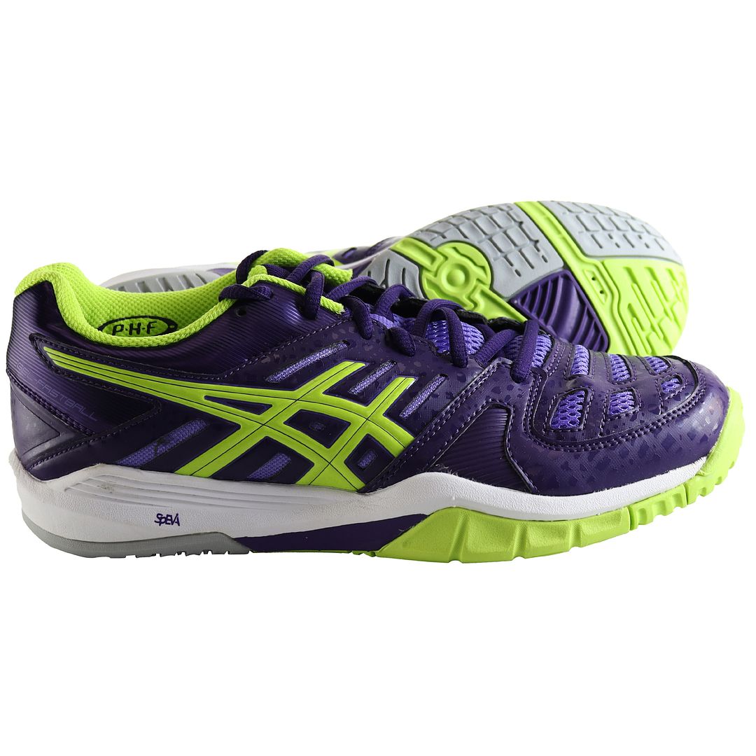 Asics Gel-Fastball Womens Purple/Green Trainers