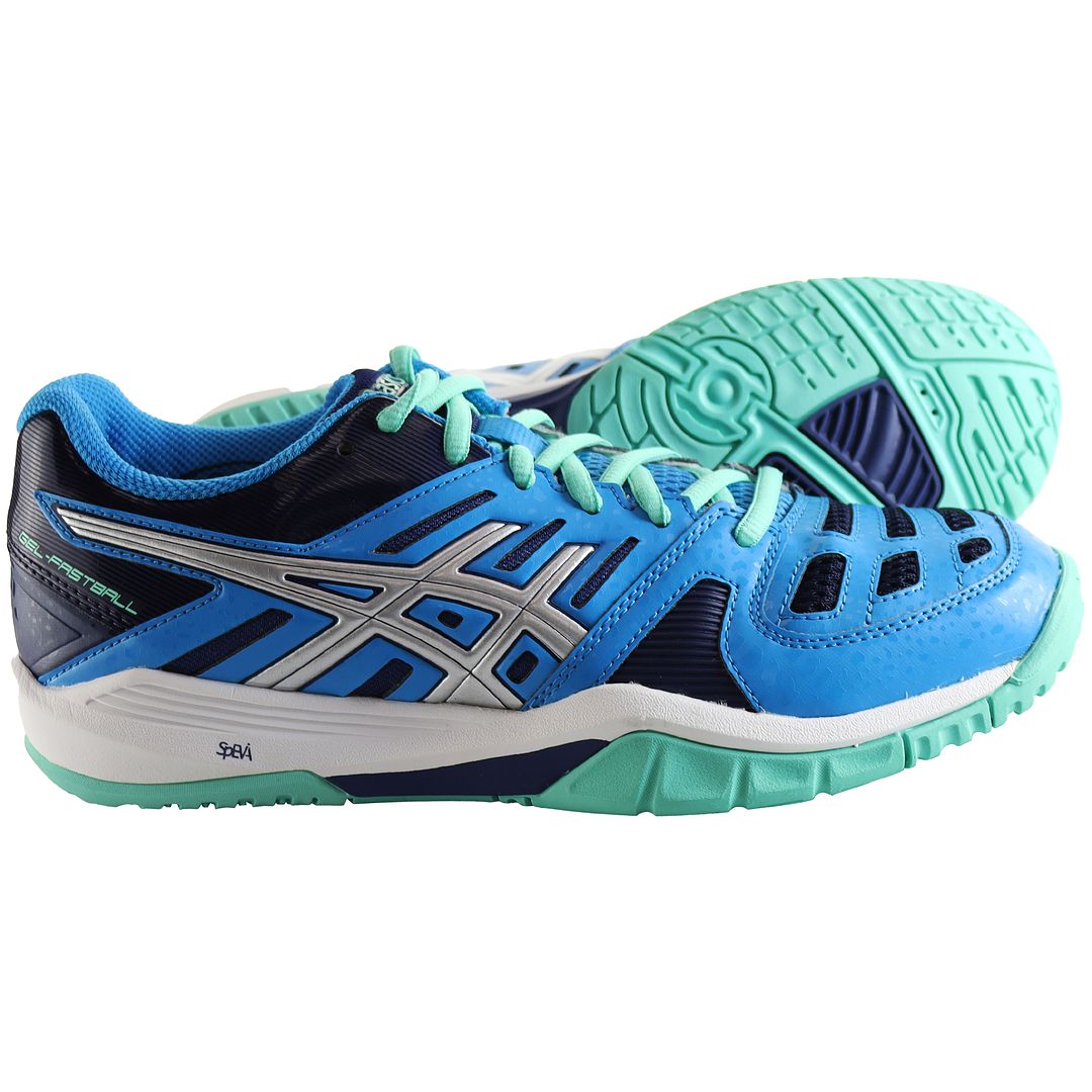 Asics Gel-Fastball Womens Blue Trainers