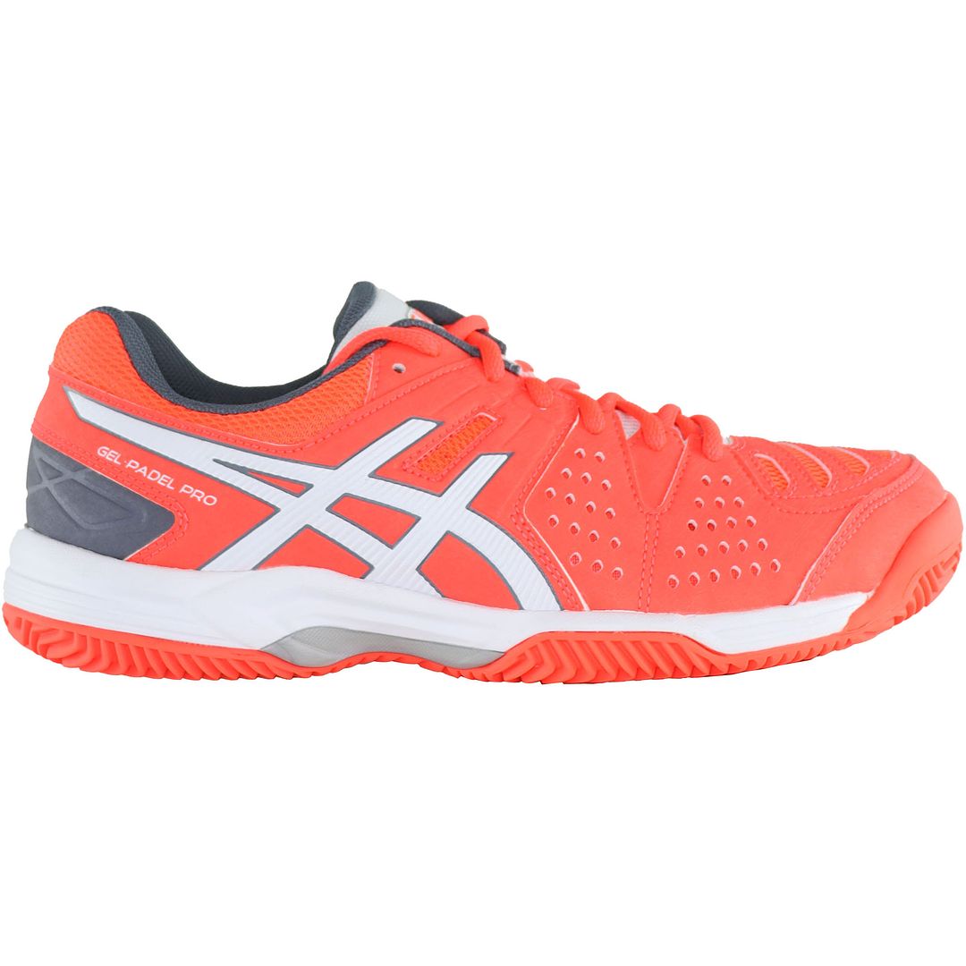 Asics Gel Padel Pro 3 Womens Orange Trainers