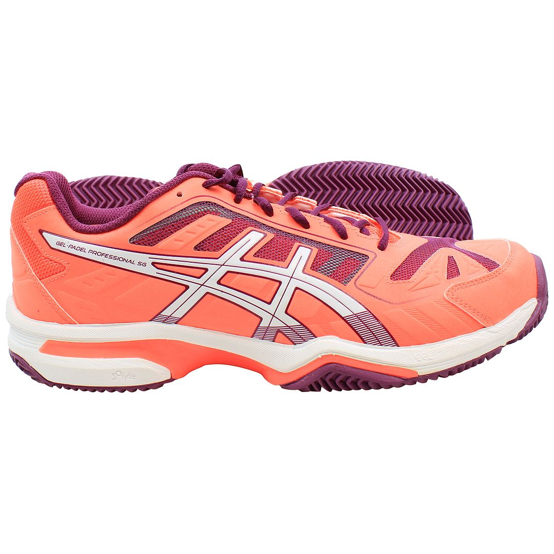 Asics Gel-Padel Professional 2 SG Womens Orange Padel Shoes