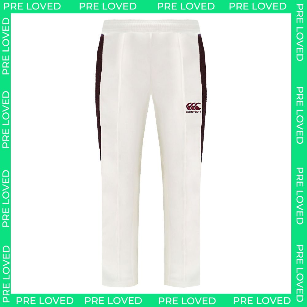 Canterbury Pro Cricket Kids Off White Trousers NO TAG