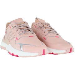 Adidas Nite Jogger J Kids Pink Trainers