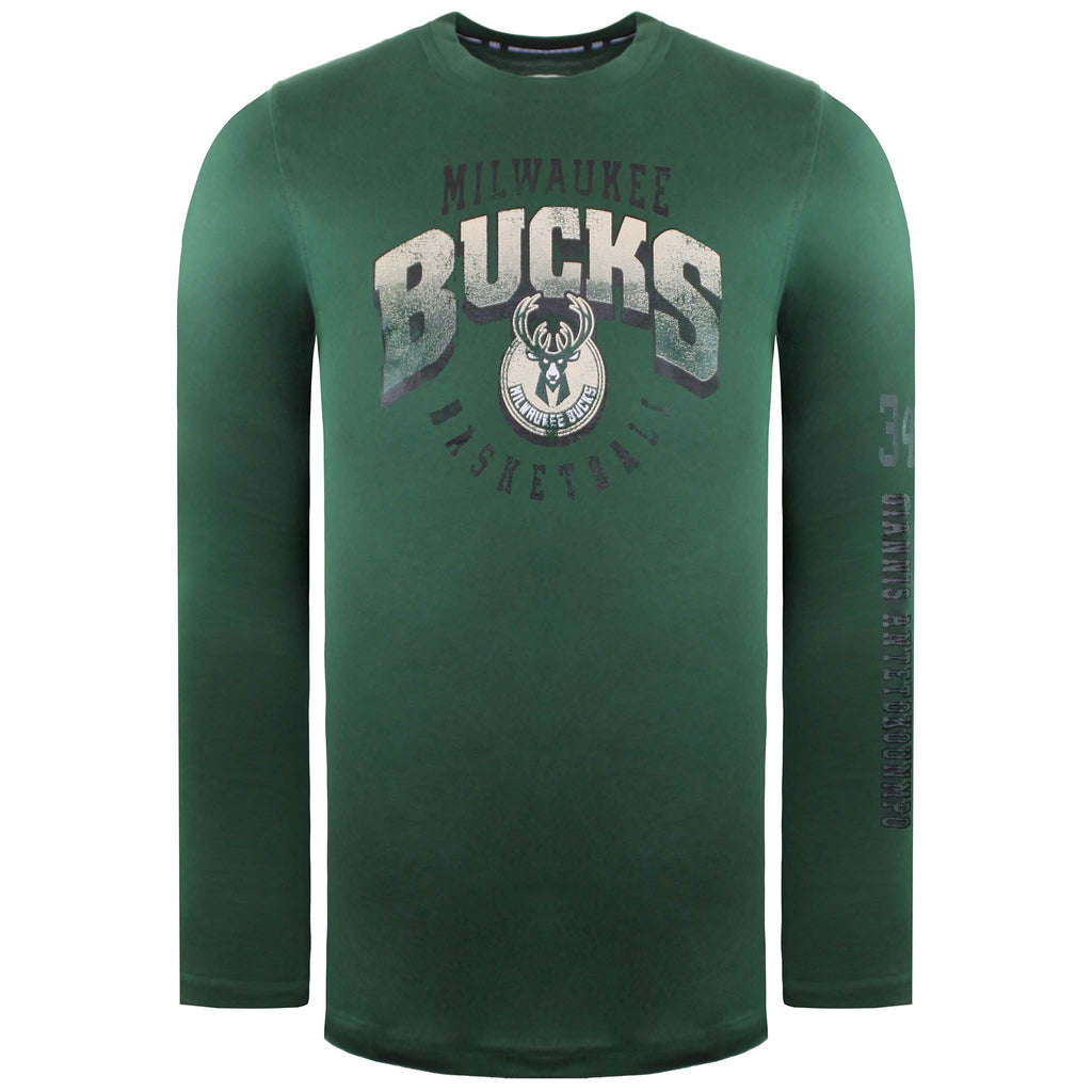 NBA Milwaukee Bucks 34 Giannis Antetokounmpo Mens Top