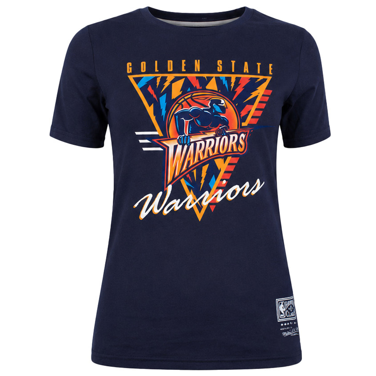 Mitchell & Ness NBA Golden State Warriors Final Second Kids Navy T-Shirt