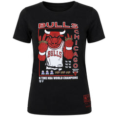 Mitchell & Ness NBA Chicago Bulls World Champions Kids Black T-Shirt