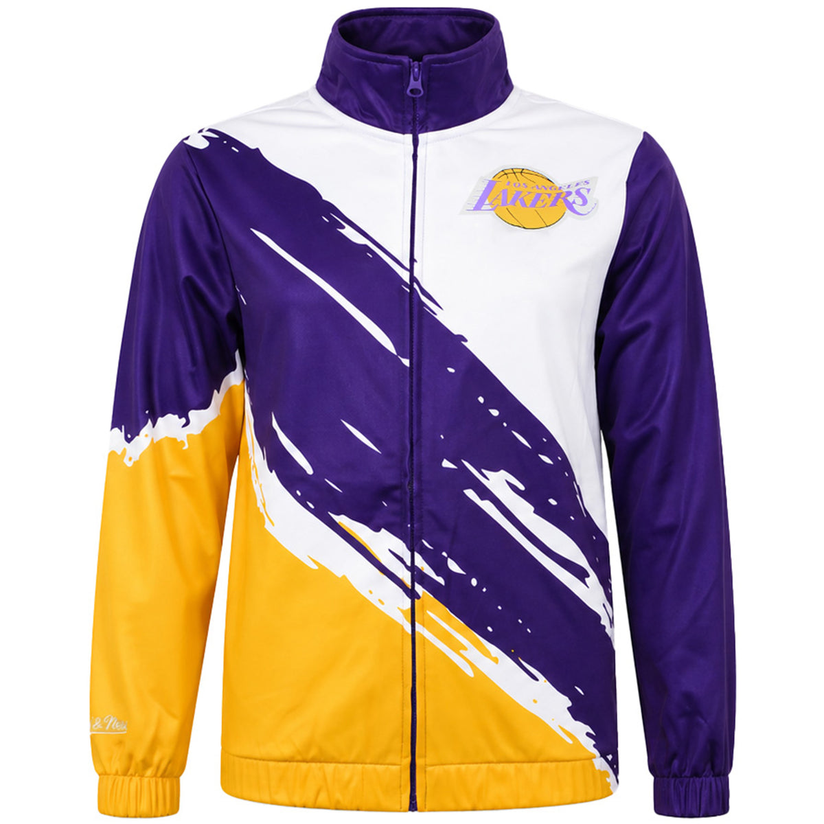 Mitchell & Ness NBA Los Angeles Lakers Paintbrush Tricot Kids Purple/Yellow Jacket