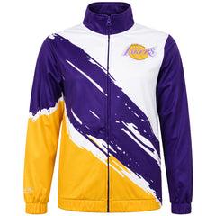 Mitchell & Ness NBA Los Angeles Lakers Paintbrush Tricot Kids Purple/Yellow Jacket