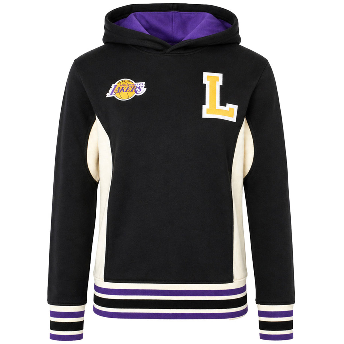 Mitchell & Ness NBA Los Angeles Lakers Hometown 2.0 Kids Black Hoodie