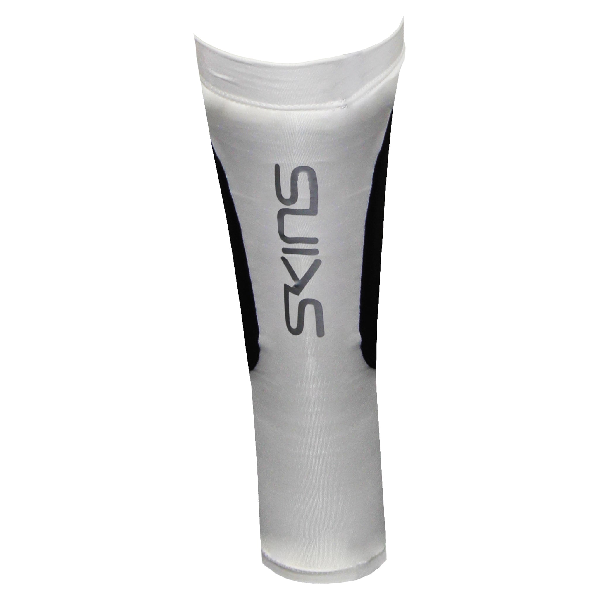 Skins Essentials Mens Black/White Compression Calf Sleeves