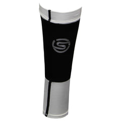 Skins Essentials Mens Black/White Compression Calf Sleeves