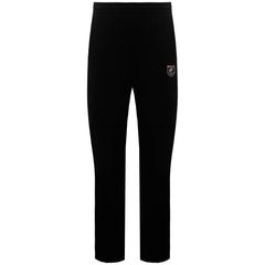 Lotton Contrast Cuffed Mens Black Track Pants