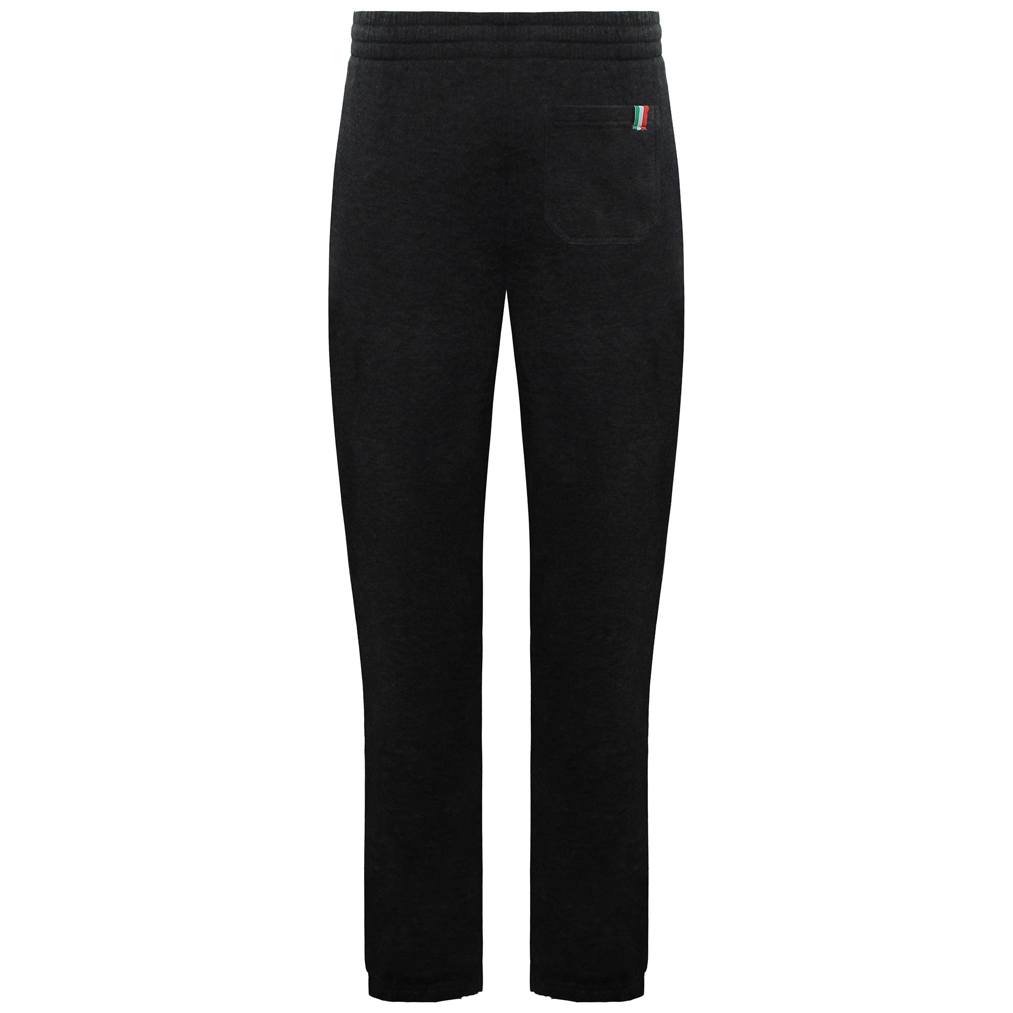 Lotton Contrast Cuffed Mens Dark Grey Track Pants