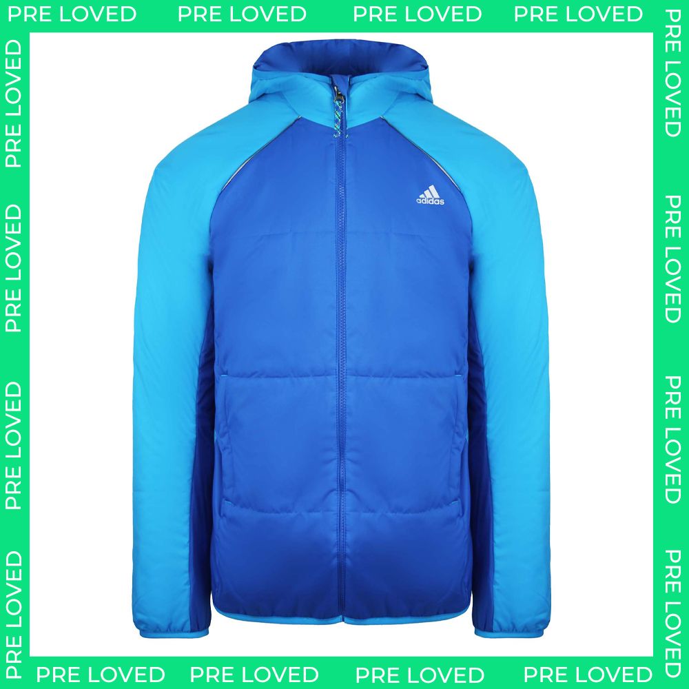 Adidas Performance Lofty Kids Blue Jacket - Dirty