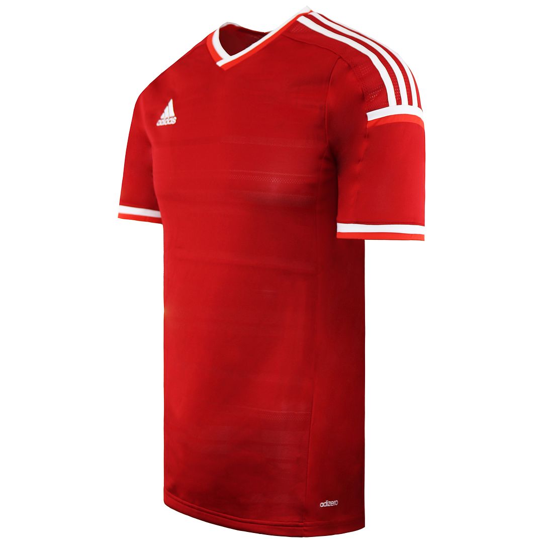 Adidas Condivo Mens Red Football T-Shirt