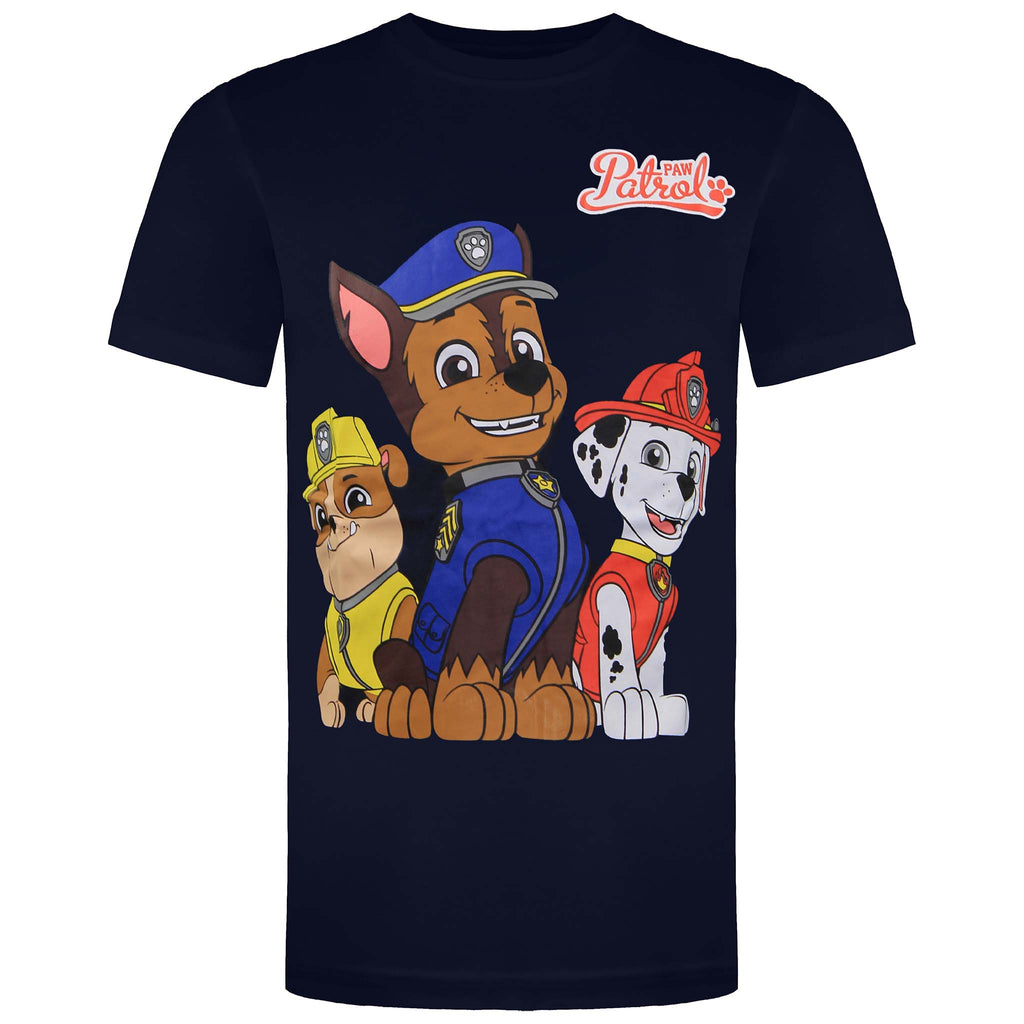 Paw Patrol Group Kids Navy T-Shirt