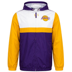 Mitchell & Ness NBA Los Angeles Lakers Margin of Victory Mens Purple Jacket