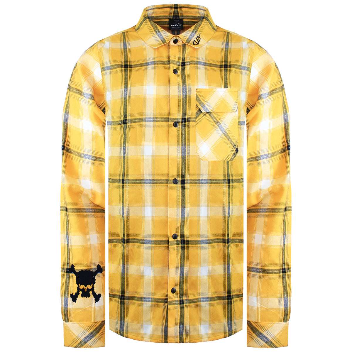 Oakley TC Everywhere Flannel Mens Yellow Shirt