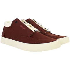 Oakley Low-Top Vulcanised Mens Red Trainers